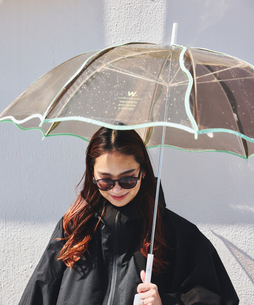 SUR MER PARASOL シュールメール 日傘 晴雨兼用 長傘 バンブーハンドル