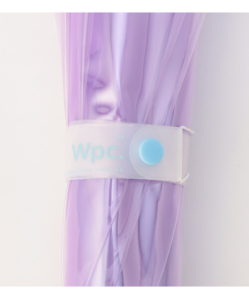 Wpc.（ダブリュピーシー）の「Wpc./ダブリュピーシー [ビニール傘]ウェービーアンブレラ 雨傘 長傘（長傘・レディース・ナチュラル/ラベンダー/ブルー/ブラウン・ONE SIZE）」の8枚目の写真