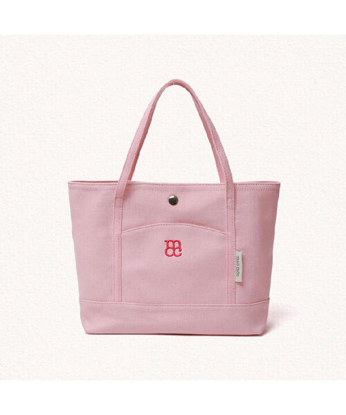 MAC MOC（マックモック）の「トビー キャンバスポケットトートバッグ_4カラー（トートバッグ・レディース・ネイビー/PINK/Cream/オリーブ・FREE）」の4枚目の写真