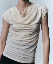 IRIS47 | 【IRIS 47】veiled tops/ヴェイルド トップス(Tシャツ/カットソー)