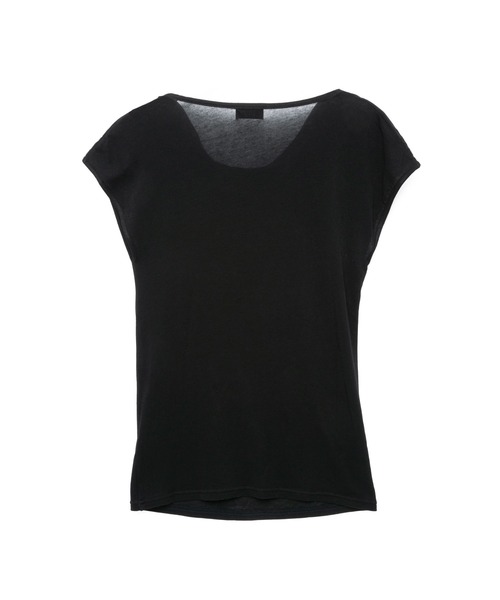 IRIS47(イリスフォーセブン)の「【IRIS 47】veiled tops/ヴェイルド トップス(Tシャツ/カットソー・レディース・ブラック/ホワイト・FREE)」の8枚目の写真