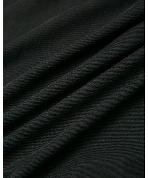 IRIS47(イリスフォーセブン)の「【IRIS 47】veiled tops/ヴェイルド トップス(Tシャツ/カットソー・レディース・ブラック/ホワイト・FREE)」の9枚目の写真