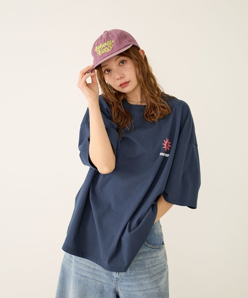 Free&Easy(フリーアンドイージー)の「【Free&Easy(フリーアンドイージー)】別注プリントTシャツ/M(ユニセックス)(Tシャツ/カットソー・メンズ・ネイビー/オフホワイト・MEDIUM/LARGE)」の19枚目の写真