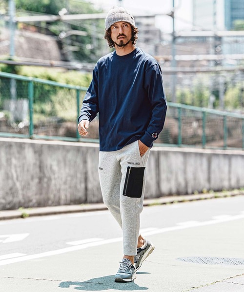 felkod（フィルコッド）の「mlt5732- F Chenille Patch US Cotton Long Sleeve Tee ロングスリーブTシャツ(F26A290)（Tシャツ/カットソー・メンズ・ブラック/ホワイト/ネイビー・M/L/XL/S）」の6枚目の写真