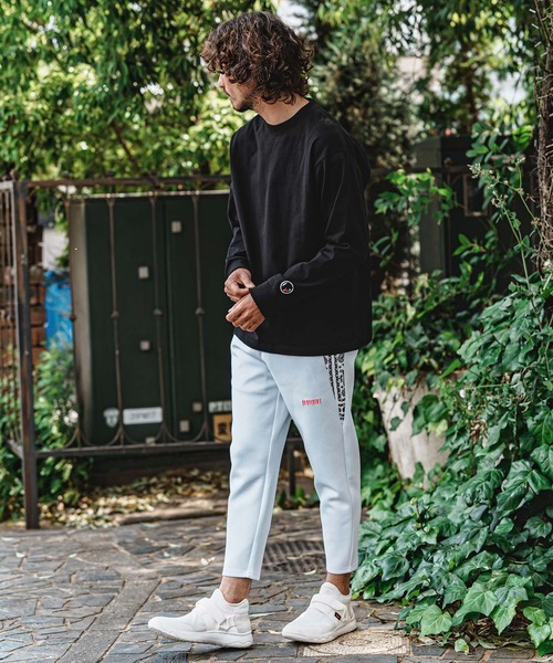 felkod（フィルコッド）の「mlt5732- F Chenille Patch US Cotton Long Sleeve Tee ロングスリーブTシャツ(F26A290)（Tシャツ/カットソー・メンズ・ブラック/ホワイト/ネイビー・M/L/XL/S）」の11枚目の写真