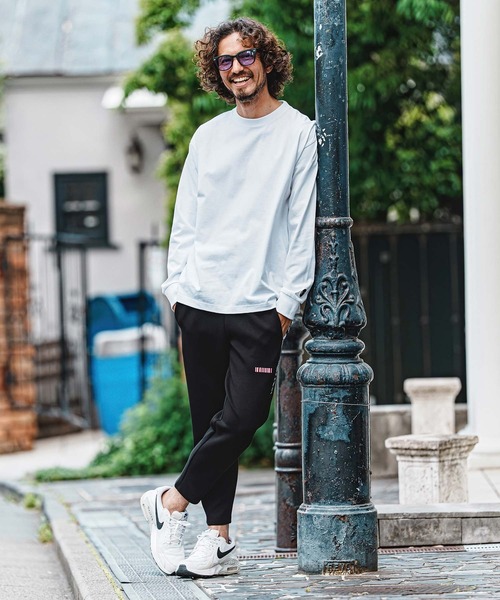 felkod（フィルコッド）の「mlt5732- F Chenille Patch US Cotton Long Sleeve Tee ロングスリーブTシャツ(F26A290)（Tシャツ/カットソー・メンズ・ブラック/ホワイト/ネイビー・M/L/XL/S）」の14枚目の写真