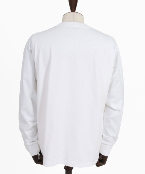 felkod（フィルコッド）の「mlt5732- F Chenille Patch US Cotton Long Sleeve Tee ロングスリーブTシャツ(F26A290)（Tシャツ/カットソー・メンズ・ブラック/ホワイト/ネイビー・M/L/XL/S）」の19枚目の写真