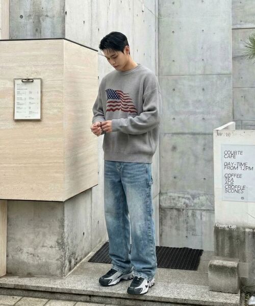 BASIC LABEL（ベーシックラベル）の「Loop Carpenter Balloon Wide Washing Denim Pants 4 Color [BLBD_5028]（デニムパンツ・レディース・ブラック/ライトブルー/ブルー/ダークブルー・X-SMALL/SMALL/MEDIUM/LARGE/X-LARGE/2XL）」の11枚目の写真