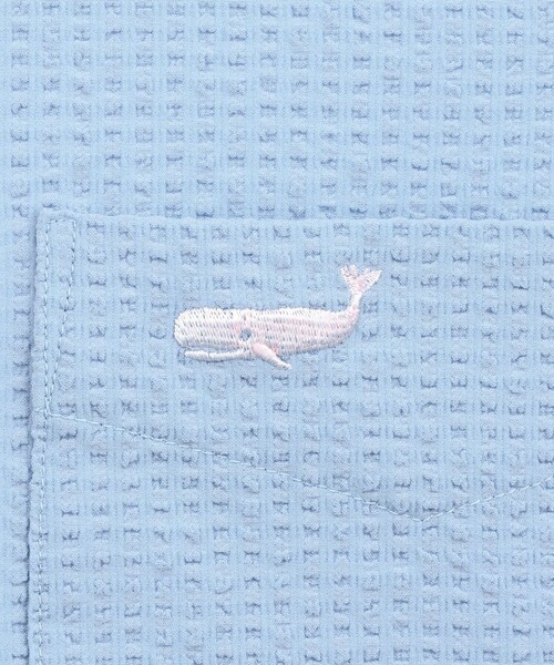 NOLLEY’S(ノーリーズ)の「クジラBD S/S サッカー/オックス 半袖シャツ 26SS(シャツ/ブラウス・メンズ・ブラック系その他/サックスブルー/ネイビー/ホワイト/ピンク・S/XL/L/M)」の18枚目の写真