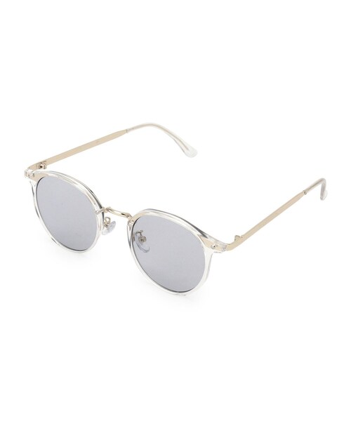 SHOO・LA・RUE（シューラルー）の「【UVカット】サーモントライトカラーサングラス（サングラス・レディース・グレー/ブラウン系/パープル系1・00）」の4枚目の写真