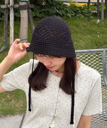 CIAOPANIC | クロシェ編みサマーバケットハット(キャップ)
