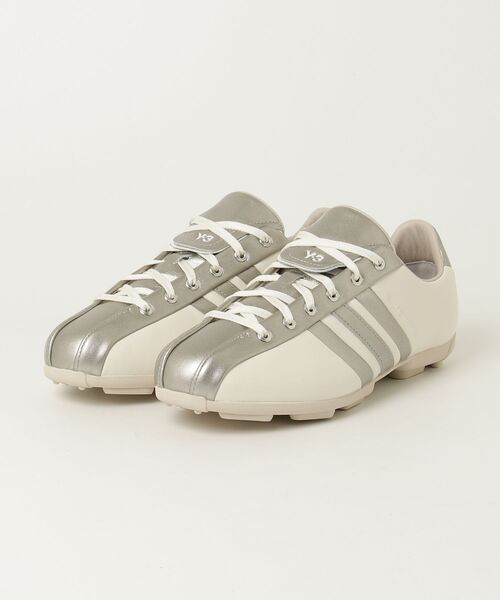 Y-3(ワイスリー)の「Y-3 FIELD(スニーカー・メンズ・ホワイト×シルバー・25.5cm/26.5cm/27.5cm/28.5cm)」の1枚目の写真