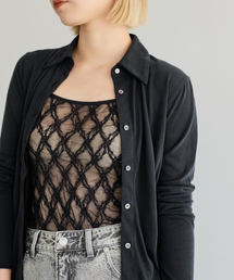 IENA LA BOUCLE ダイヤlaceキャミソール
