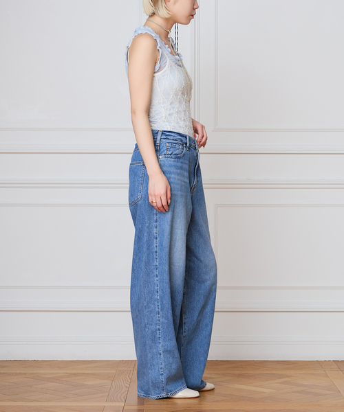 IENA LA BOUCLE（イエナラブークル）の「IENA LA BOUCLE ダイヤlaceキャミソール（キャミソール・レディース・ホワイト/ブラック・FREE）」の19枚目の写真