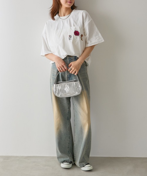 Tom&Jerry(トムアンドジェリー)の「【SETUP7】TOM and JERRY/トムとジェリー オーバーサイズ Tシャツ MNY(Tシャツ/カットソー・レディース・ホワイト系その他2/ホワイト系1・M/L)」の8枚目の写真