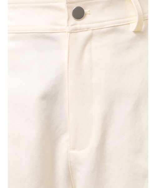 MURUA(ムルーア)の「ベーシックバレルレッグパンツ 秋服(その他パンツ・レディース・ブラック/アイボリー/ブラウン・1/2)」の4枚目の写真