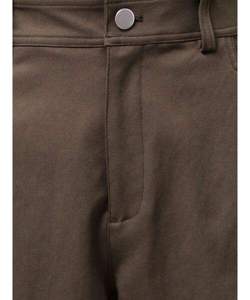 MURUA(ムルーア)の「ベーシックバレルレッグパンツ 秋服(その他パンツ・レディース・ブラック/アイボリー/ブラウン・1/2)」の5枚目の写真