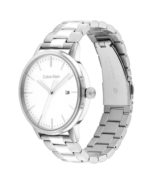 Calvin Klein(カルバン・クライン)の「【Calvin Klein】 カルバンクライン LINKED 43 メンズ ウォッチ(アナログ腕時計・メンズ・シルバー系その他/シルバー・FREE)」の3枚目の写真