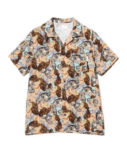 TOKYO CULTUART by BEAMS(トウキョウカルチャートバイビームス)の「横尾忠則 × TOKYO CULTUART by BEAMS / アロハシャツ(シャツ/ブラウス・レディース・ミント・LARGE/X-LARGE/XX-LARGE/MEDIUM)」の2枚目の写真