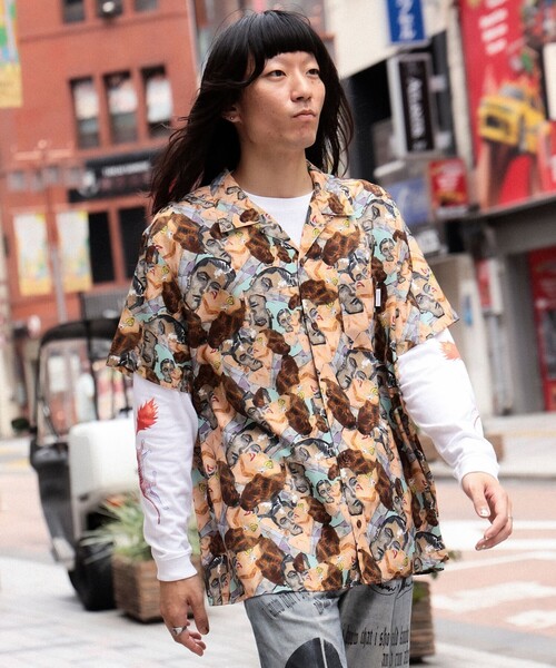 TOKYO CULTUART by BEAMS(トウキョウカルチャートバイビームス)の「横尾忠則 × TOKYO CULTUART by BEAMS / アロハシャツ(シャツ/ブラウス・レディース・ミント・LARGE/X-LARGE/XX-LARGE/MEDIUM)」の9枚目の写真