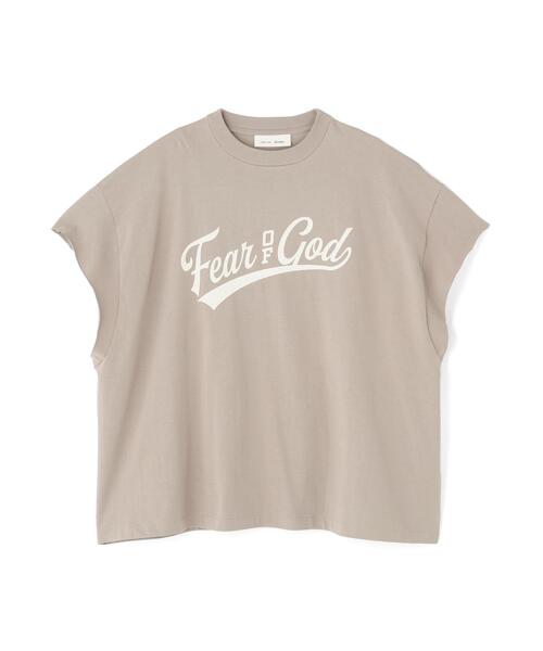 FOG ESSENTIALS(エフオージーエッセンシャルズ)の「Fear of God ESSENTIALS/FOG エッセンシャルズ/CUT OFF 90'S SHIRT(Tシャツ/カットソー・メンズ・チャコールグレー/ブルー・L/XL/M)」の2枚目の写真