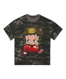 LAUGHER（ラファー）の「[ベティブープ] ボクサーTシャツ - カモ（Tシャツ/カットソー）」