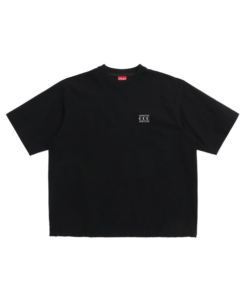 Manhattan Portage(マンハッタンポーテージ)の「S/S PRINT TEE CCC(Tシャツ/カットソー・メンズ・ブラック/ベージュ・MEDIUM/LARGE/X-LARGE)」の1枚目の写真