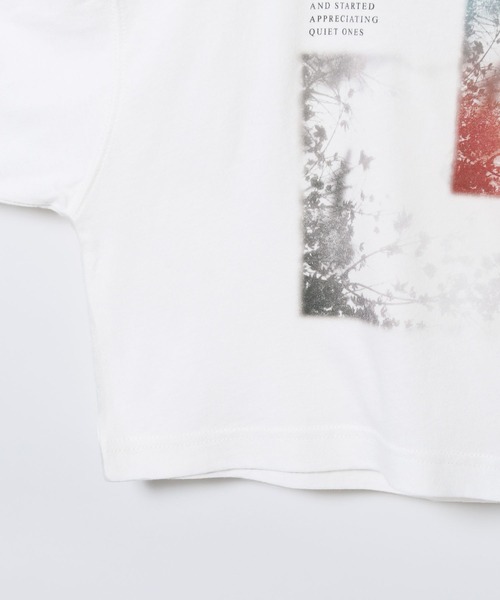 JEANASIS(ジーナシス)の「ArtフォトコラージュボートネックプリントTEE/1055890(Tシャツ/カットソー・レディース・ホワイト/ブラック/チャコール・LARGE/SMALL)」の16枚目の写真