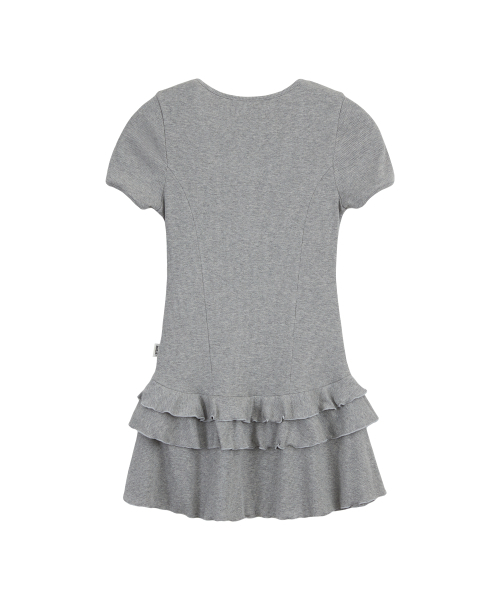 LOTSYOU(ロッツユー)の「lotsyou_Henly Neck Dress Melange Gray(ワンピース・レディース・その他・ONESIZE)」の6枚目の写真