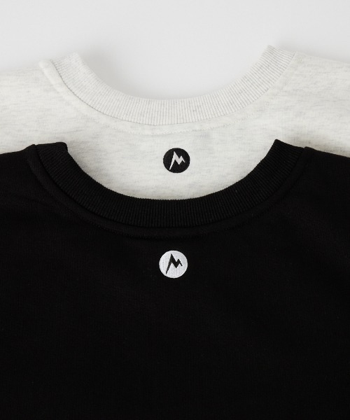 MARMOT（マーモット）の「【WEB先行予約】[Marmot/マーモット] 別注 ワンポイントロゴ刺繍 ポケットスウェット（スウェット・レディース・アッシュグレー/ブラック・M/S/XL/L）」の5枚目の写真