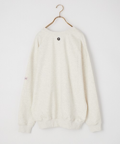 MARMOT（マーモット）の「【WEB先行予約】[Marmot/マーモット] 別注 ワンポイントロゴ刺繍 ポケットスウェット（スウェット・レディース・アッシュグレー/ブラック・M/S/XL/L）」の6枚目の写真