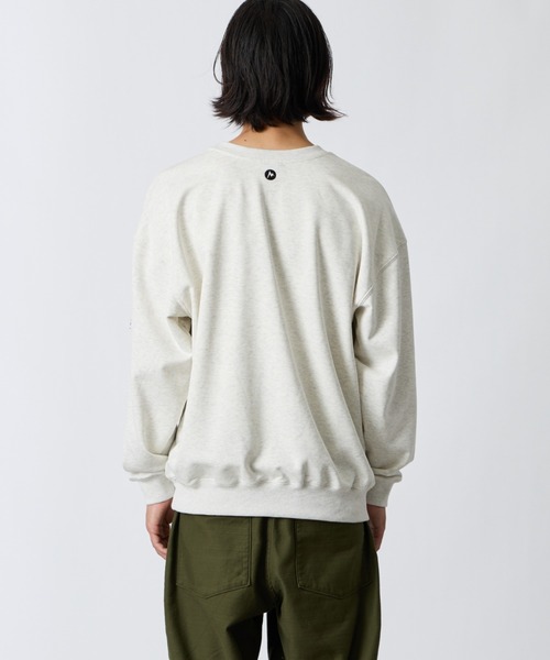 MARMOT（マーモット）の「【WEB先行予約】[Marmot/マーモット] 別注 ワンポイントロゴ刺繍 ポケットスウェット（スウェット・レディース・アッシュグレー/ブラック・M/S/XL/L）」の22枚目の写真