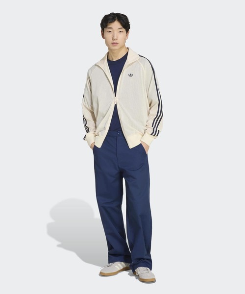 adidas(アディダス)の「FB メッシュ TT トラックトップ / ジャージ / トラックジャケット / アディダスオリジナルス adidas Originals(ジャージ・メンズ・ホワイト・XX-LARGE/3XL/LARGE/MEDIUM/SMALL/X-LARGE/X-SMALL)」の7枚目の写真