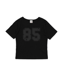 85バスティクラックショート半袖Tシャツ(ブラック)