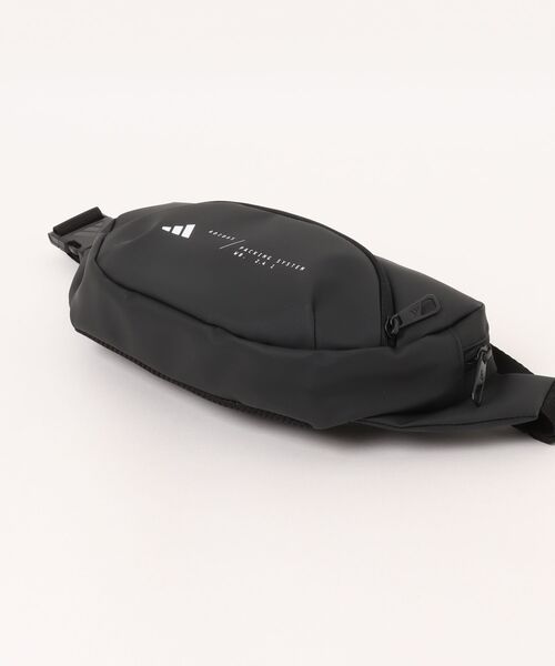 adidas（アディダス）の「《adidas》HYBRIDウェストバッグ（ボディバッグ/ウエストポーチ・メンズ・ブラック・フリー）」の2枚目の写真