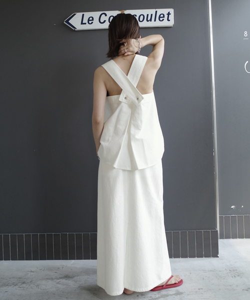 IENA(イエナ)の「《一部店舗限定》Maison IENA デニムグルカスカート(スカート・レディース・ベージュ/ホワイト・36/38)」の20枚目の写真
