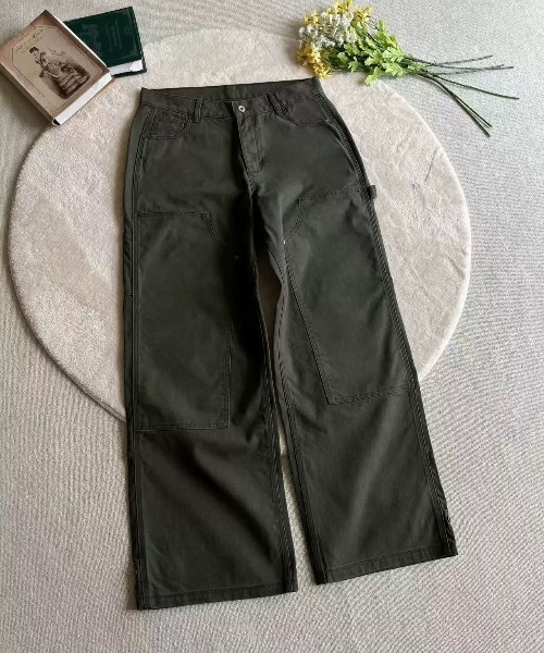 DOUBLE STEAL（ダブルスティール）の「DSペインターワイドパンツ（その他パンツ・メンズ・カーキ/ブラウン/グレー/ブラック・SMALL/LARGE/MEDIUM/X-LARGE）」の8枚目の写真