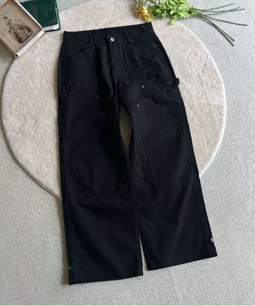 DOUBLE STEAL（ダブルスティール）の「DSペインターワイドパンツ（その他パンツ・メンズ・カーキ/ブラウン/グレー/ブラック・SMALL/LARGE/MEDIUM/X-LARGE）」の5枚目の写真