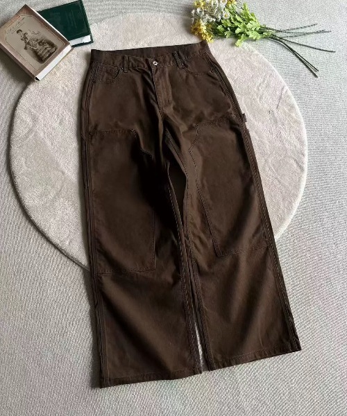 DOUBLE STEAL（ダブルスティール）の「DSペインターワイドパンツ（その他パンツ・メンズ・カーキ/ブラウン/グレー/ブラック・SMALL/LARGE/MEDIUM/X-LARGE）」の7枚目の写真