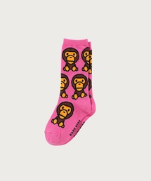 A BATHING APE（アベイシングエイプ）の「BABY MILO PATTERN SOCKS（ソックス/靴下）」