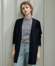 【人気定番アイテム・着丈選べる】KNIT BASIC ロング カーディガン
