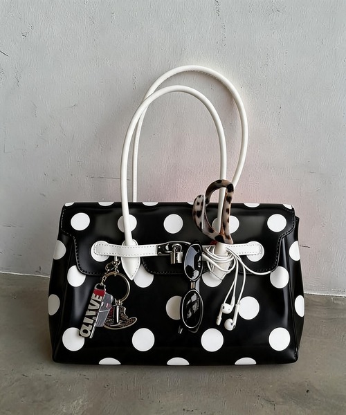 LA VORAGINE(ラ ヴォラジネ)の「ジェリートートバッグjelly bag(トートバッグ・レディース・ブルー/Black/ブラック系・M)」の15枚目の写真