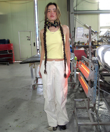 CENTAUR.KR（セントール）の「STANDARD SOLID TANK TOP_YELLOW（Tシャツ/カットソー）」