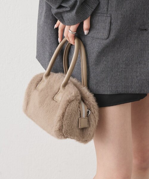 mystic(ミスティック)の「miniファーBAG(トートバッグ・レディース・ブラウン/ブラック・ONE SIZE)」の16枚目の写真