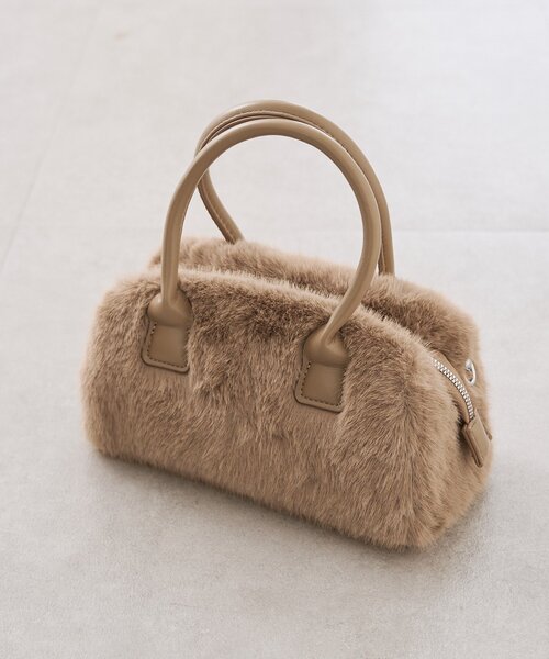 mystic(ミスティック)の「miniファーBAG(トートバッグ・レディース・ブラウン/ブラック・ONE SIZE)」の17枚目の写真