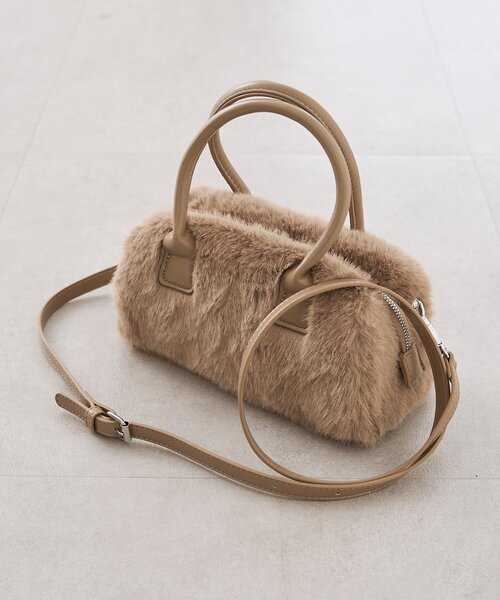 mystic(ミスティック)の「miniファーBAG(トートバッグ・レディース・ブラウン/ブラック・ONE SIZE)」の21枚目の写真
