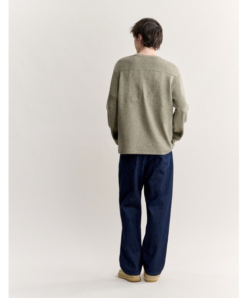 Maison Kitsune(メゾンキツネ)の「WIDE JEANS(デニムパンツ・メンズ・ネイビー・28/27/32/31/30/29)」の5枚目の写真