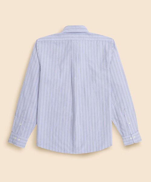 BROOKS BROTHERS(ブルックスブラザーズ)の「オックスフォード シーズナルパターン フライデーシャツ(シャツ/ブラウス・メンズ・ホワイト/ネイビー/ストライプ/ラベンダー/バーガンディー・MEDIUM/X-LARGE/LARGE/SMALL)」の12枚目の写真