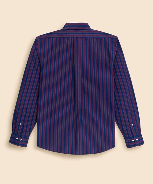 BROOKS BROTHERS(ブルックスブラザーズ)の「オックスフォード シーズナルパターン フライデーシャツ(シャツ/ブラウス・メンズ・ホワイト/ネイビー/ストライプ/ラベンダー/バーガンディー・MEDIUM/X-LARGE/LARGE/SMALL)」の15枚目の写真