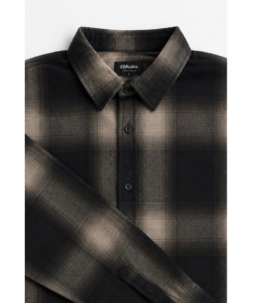 SHAKA WeAR(シャカウェア)の「【SHAKA WeAR/シャカウェア】フランネルオーバーシャツ Plaid Flannel Over shirt(シャツ/ブラウス・メンズ・ネイビー/ブラック系・X-LARGE)」の10枚目の写真